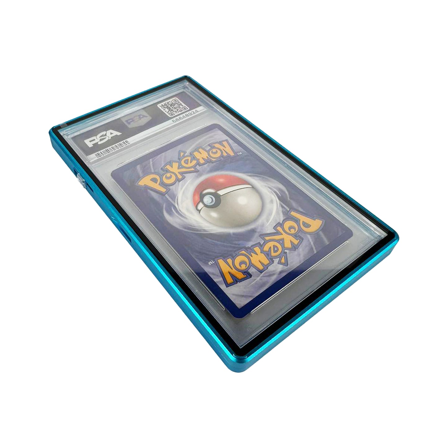 Pokémon PSA Graded Aluminium Card Slab Case - Blue