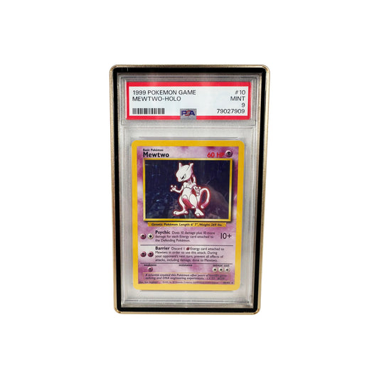 Pokémon PSA Graded Aluminium Card Slab Case - Gold