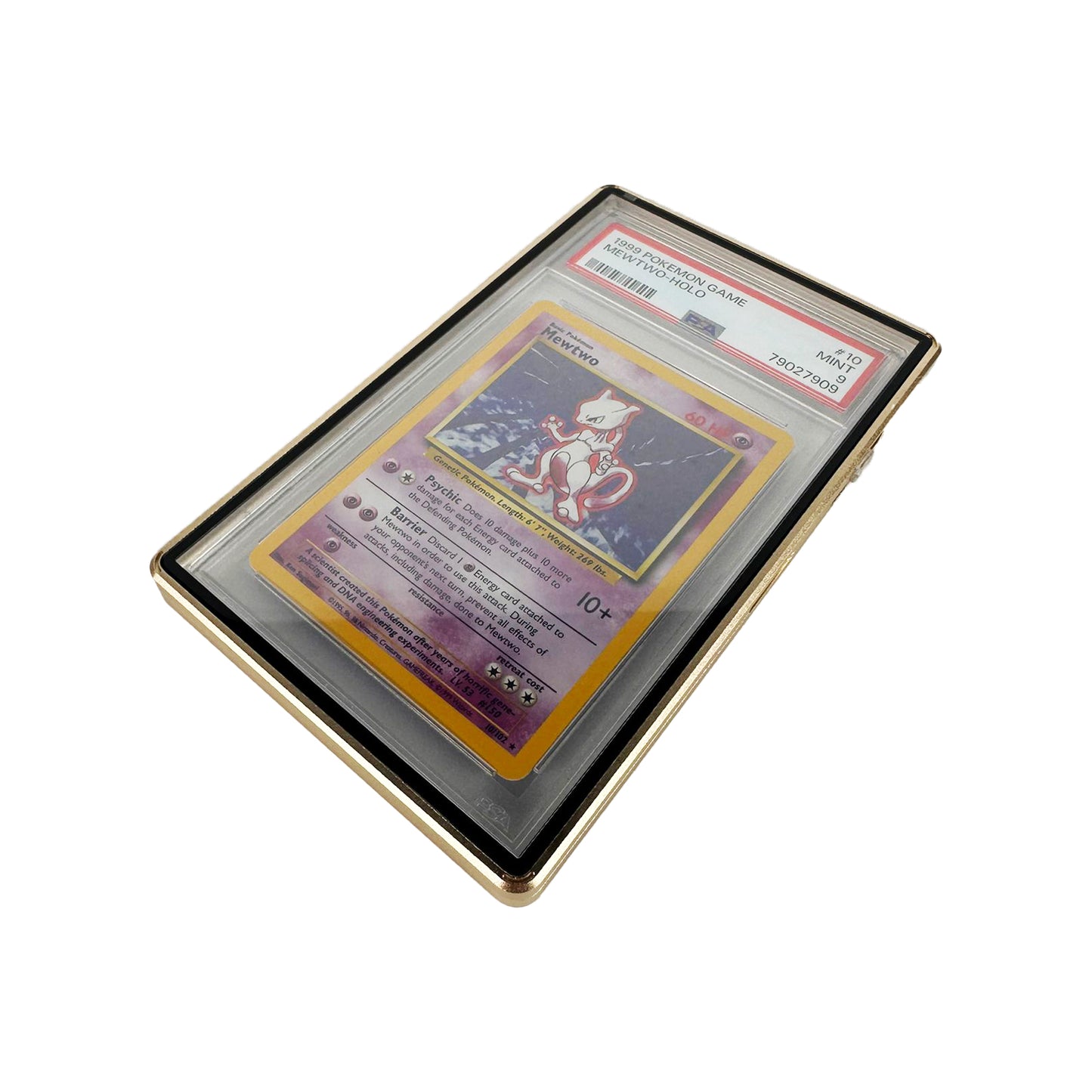 Pokémon PSA Graded Aluminium Card Slab Case - Gold