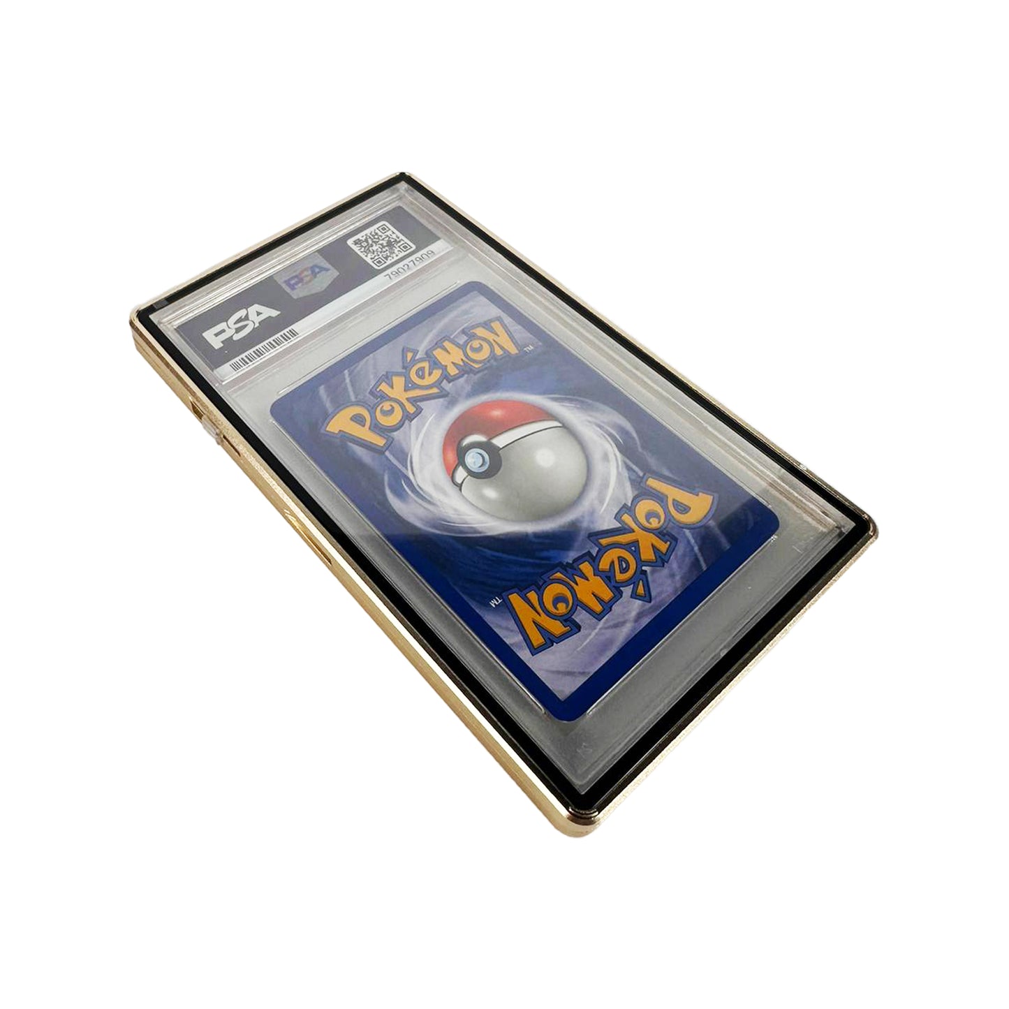 Pokémon PSA Graded Aluminium Card Slab Case - Gold