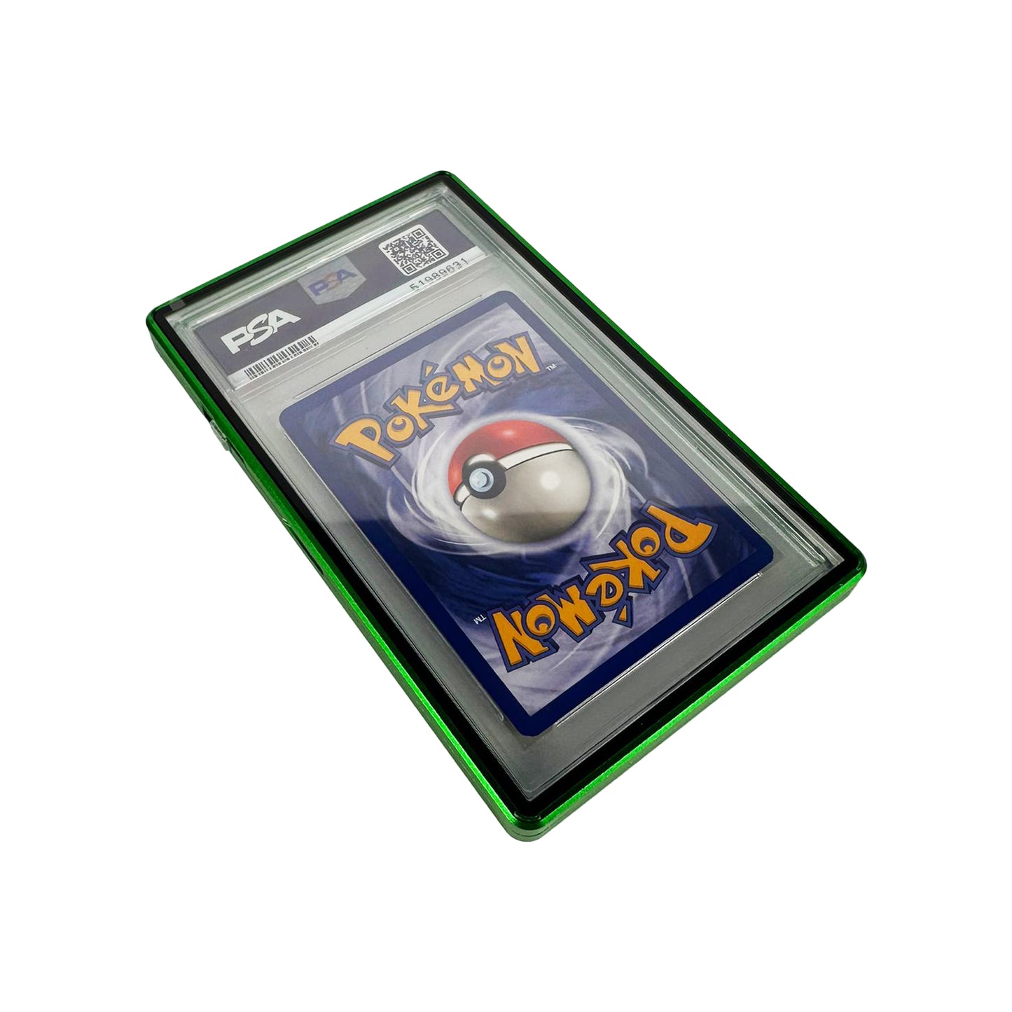 Pokémon PSA Graded Aluminium Card Slab Case - Green