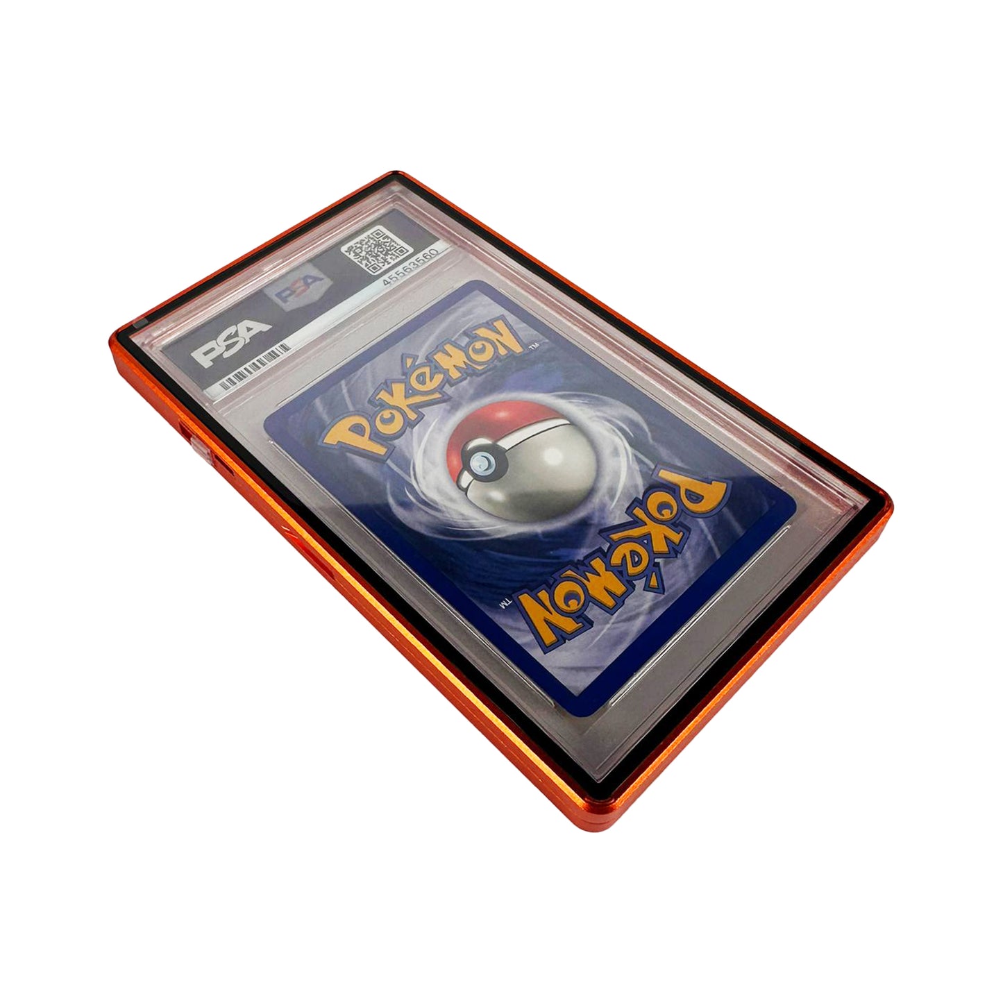 Pokémon PSA Graded Aluminium Card Slab Case - Orange