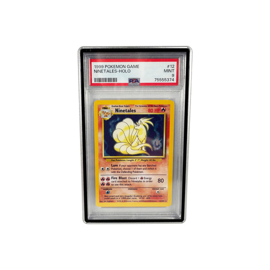 Pokémon PSA Graded Aluminium Card Slab Case - Silver