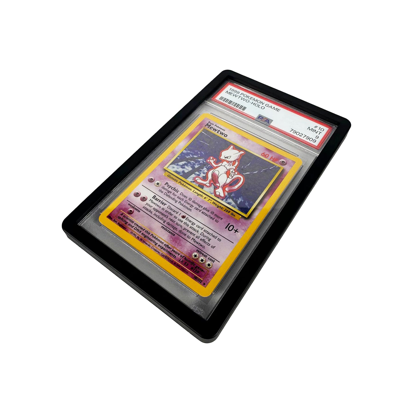 Pokémon PSA Graded Card Rigid Bumper Slab Case - Black