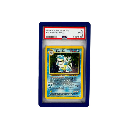 Pokémon PSA Graded Card Rigid Bumper Slab Case - Dark Blue