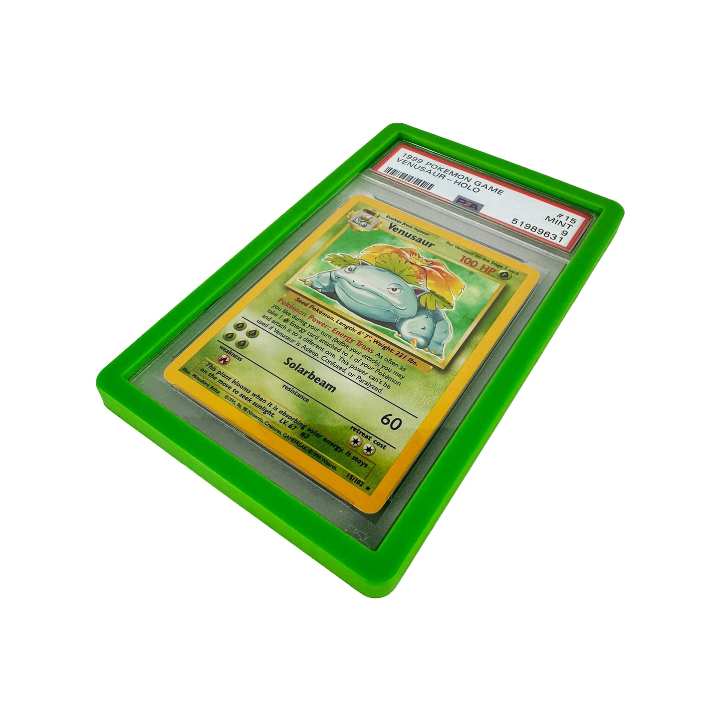 Pokémon PSA Graded Card Rigid Bumper Slab Case - Green