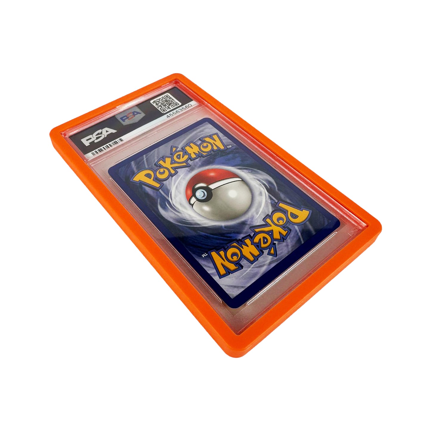 Pokémon PSA Graded Card Rigid Bumper Slab Case - Orange