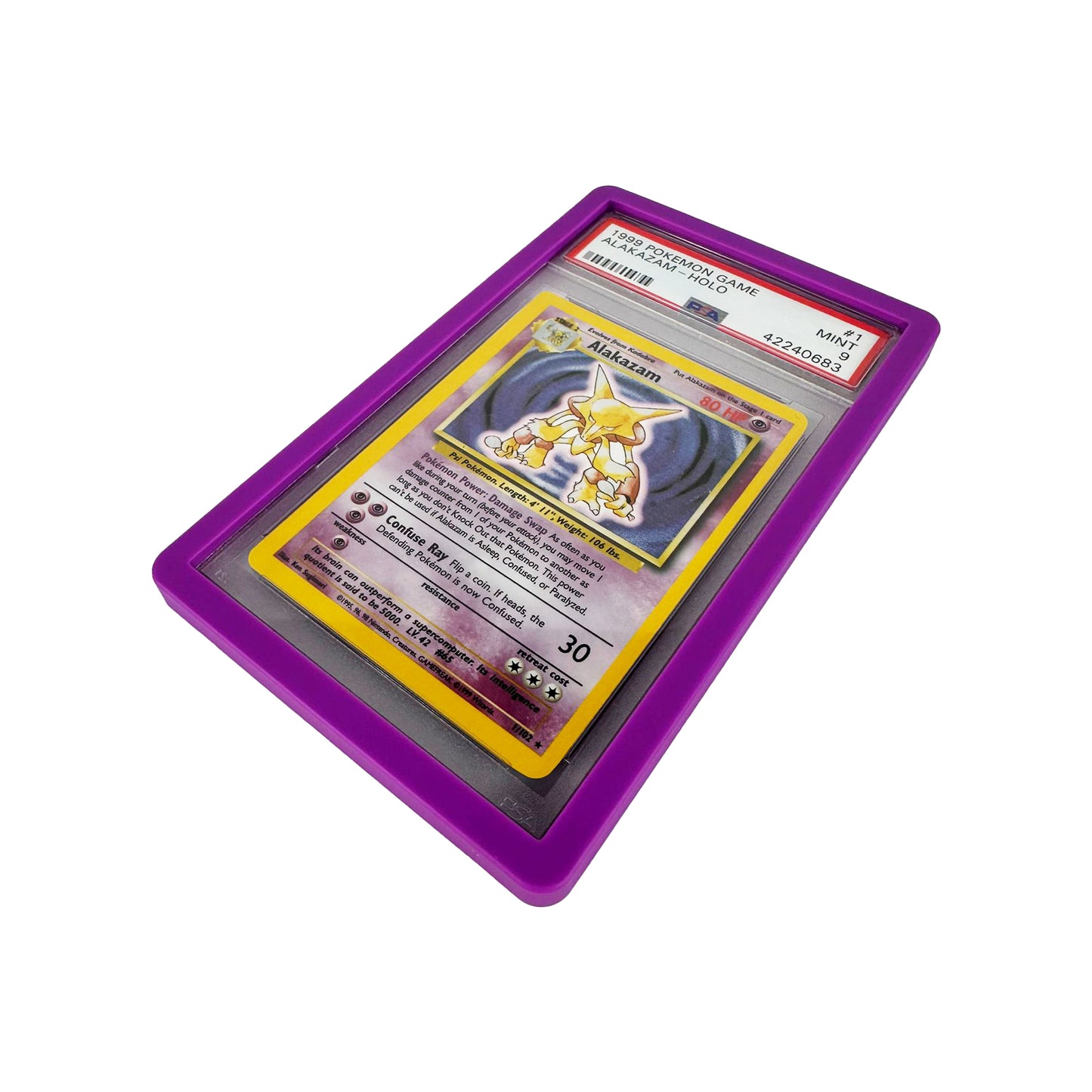 Pokémon PSA Graded Card Rigid Bumper Slab Case - Purple