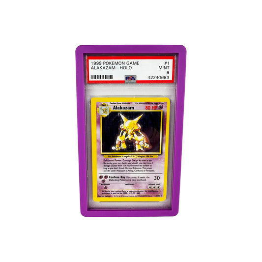 Pokémon PSA Graded Card Rigid Bumper Slab Case - Purple