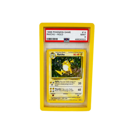 Pokémon PSA Graded Card Rigid Bumper Slab Case - Yellow